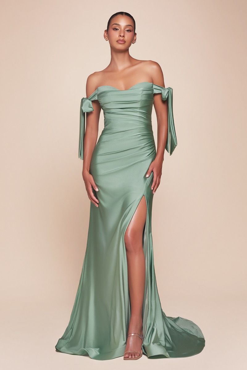 shoshanna tatiana off-the-shoulder dress Shoshanna